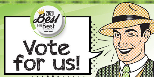 BOB 2020 "Vote for Us" Twitter asset